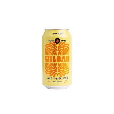 Wildah Hard Ginger Beer Lower Sugar Can 375mL Carton 24 | Liquorland