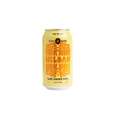 Wildah Hard Ginger Beer Lower Sugar Can 375mL Each | Liquorland
