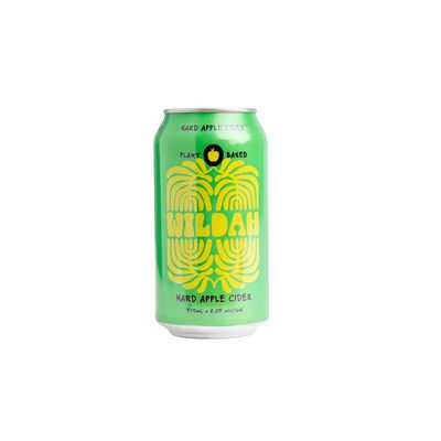 Wildah Hard Apple Cider Can 375mL Pack 4 | Liquorland
