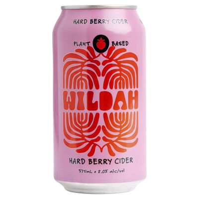 Wildah Hard Berry Cider Can 375mL Pack 4 | Liquorland