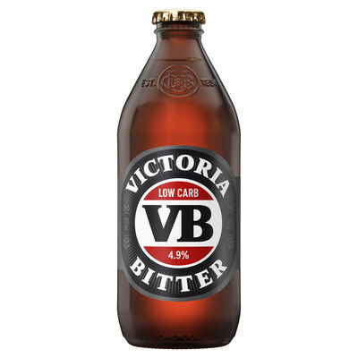 Victoria Bitter Low Carb Bottle 375mL Each | Liquorland