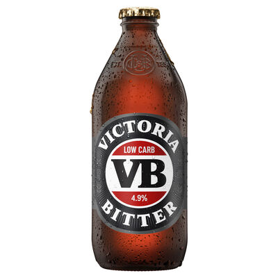 Victoria Bitter Low Carb Bottle 375mL Each | Liquorland
