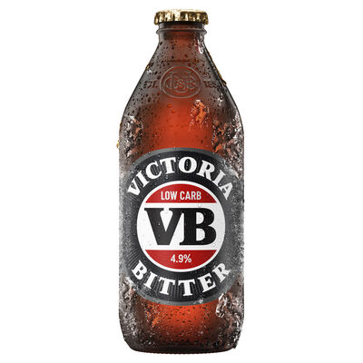 Victoria Bitter Low Carb Bottle 375mL Each | Liquorland