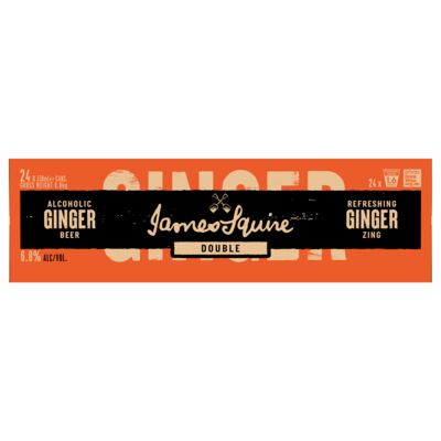 James Squire Double Ginger Beer Can 330mL Carton 24 | Liquorland
