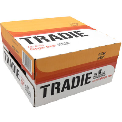 Tradie Ginger Beer Can 375mL Carton 16 | undefined