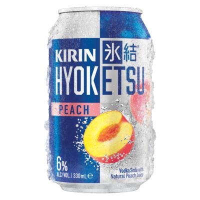 Kirin Hyoketsu Peach Can 330mL Each | Liquorland