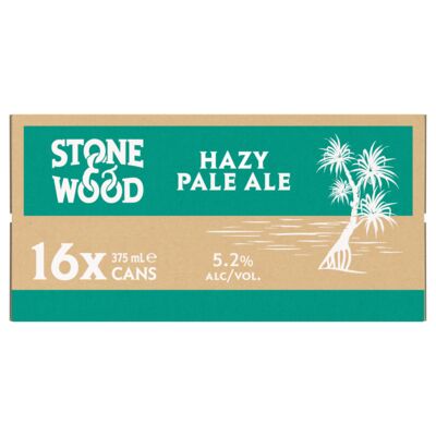 Stone Wood Hinterland Hazy Pale Can 375mL Carton 16 | undefined