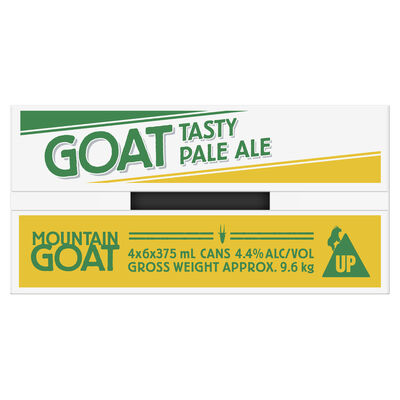 Mountain Goat Tasty Pale Ale Can 375mL Carton 24 | Liquorland