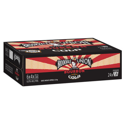 Brookvale Union Bourbon Cola Can 330mL Carton 24 | Liquorland
