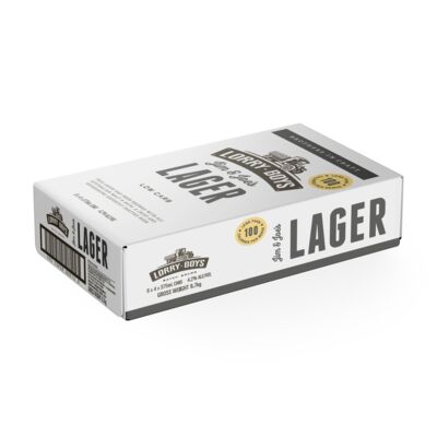 Lorry Boys Low Carb Lager Can 375mL Carton 24 | Liquorland