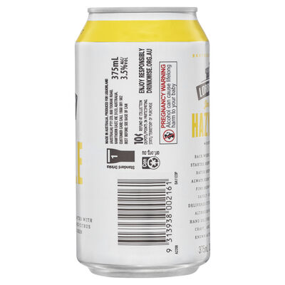 Lorry Boys Mid Strength Hazy Pale Ale Can 375mL Each | Liquorland