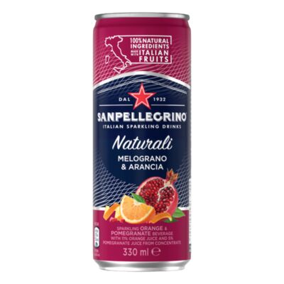 San Pellegrino Melograno E Arancia 330mL Each | Liquorland