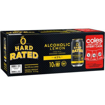 Hard Rated Can 375mL 10pk Pack 10 | undefined