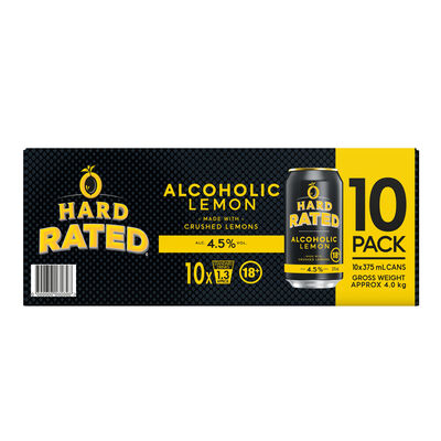 Hard Rated Can 375mL 10pk Pack 10 | undefined