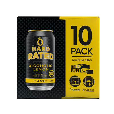 Hard Rated Can 375mL 10pk Pack 10 | undefined