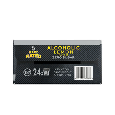 Hard Rated Zero Sugar Can 375mL Carton 24 | Liquorland