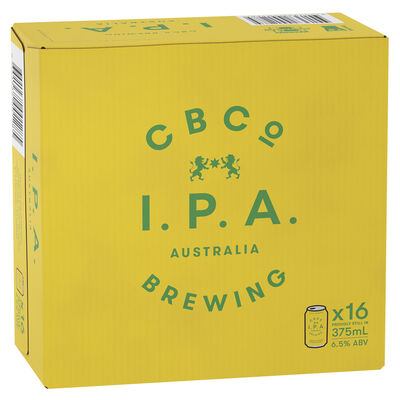 Cbco Ipa Can 375mL Carton 16 | Liquorland