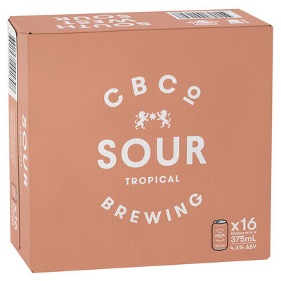 Cbco Sour Can 375mL Carton 16 | Liquorland