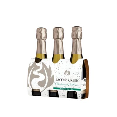 Jacob S Creek Chardonnay Pinot Nv Piccolo 200mL Pack 3 | Liquorland