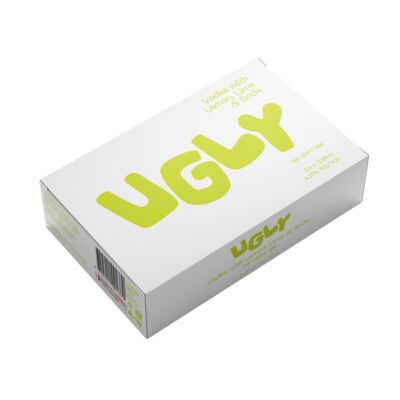 Ugly Vodka Lemon Lime Can 330mL Carton 24 | Liquorland