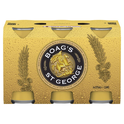 Boags St George Can 375mL Pack 6 | Liquorland