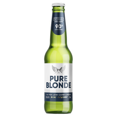 Pure Blonde Ultra Low Carb Lager Bottle 330mL Each | Liquorland