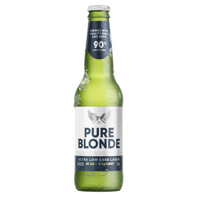Pure Blonde Ultra Low Carb Lager Bottle 330mL Each | Liquorland