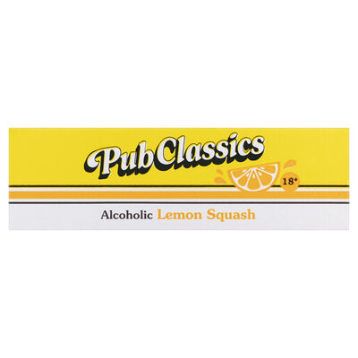Tinnies Pub Classics Alcoholic Lemon Squash Can 330mL Carton 24 | Liquorland