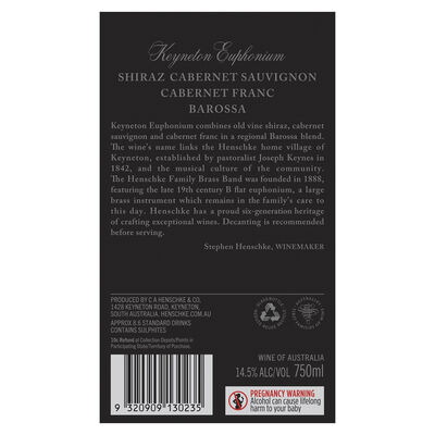 Henschke Keyneton Euphonium 750mL Each | undefined