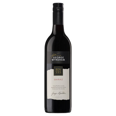 George Wyndham Bin 555 Shiraz 750mL Each | undefined