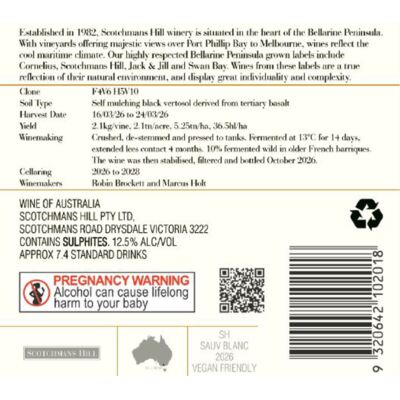 Scotchmans Hill Sauvignon Blanc 750mL Each | Liquorland