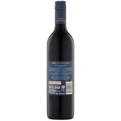 Two Churches The Preacher Shiraz 750mL Each | undefined