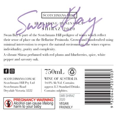Swan Bay Shiraz 750mL Each | Liquorland
