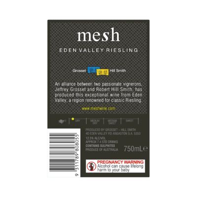 Mesh Eden Valley Riesling 750mL Each | undefined