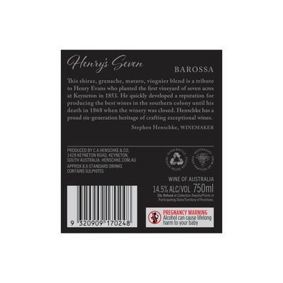 Henschke Henry S Seven 750mL Each | Liquorland