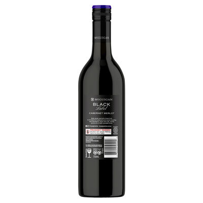 Mcguigan Black Label Cabernet Merlot 750mL Each | undefined