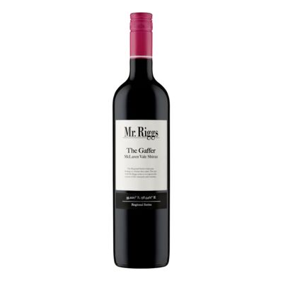 Mr Riggs The Gaffer Shiraz 750mL Each | undefined