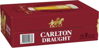 Carlton Draught Can 375mL Carton 24 | Liquorland