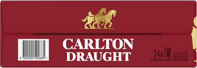 Carlton Draught Can 375mL Carton 24 | Liquorland