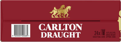 Carlton Draught Can 375mL Carton 24 | Liquorland