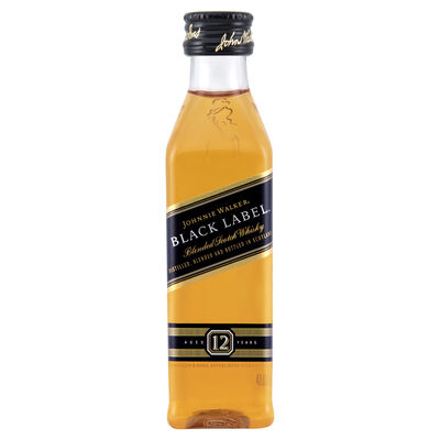 Johnnie Walker Black Scotch Whisky Min 50mL Each | undefined