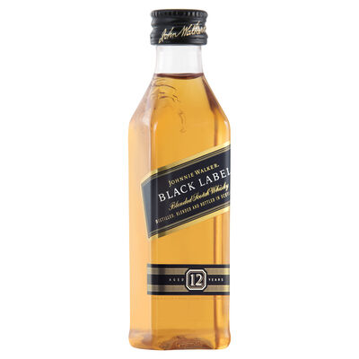 Johnnie Walker Black Scotch Whisky Min 50mL Each | undefined