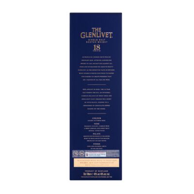 The Glenlivet 18yo Single Malt Scotch Whisky 700mL Each | undefined