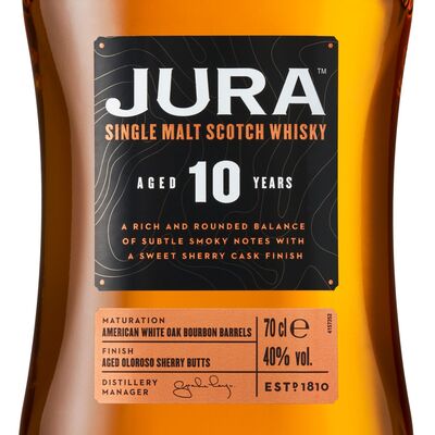 Jura 10yo Single Malt Whisky 700mL Each | Liquorland