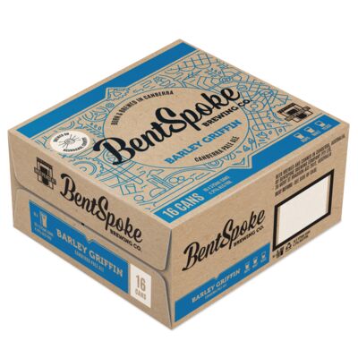 Bentspoke Barley Griffin Pale Ale Can 375mL Carton 16 | Liquorland