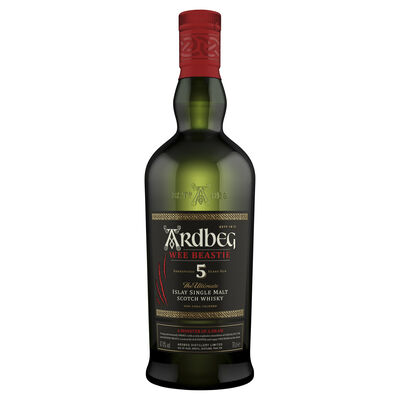 Ardbeg Wee Beastie Single Malt Scotch Whisky 700mL Each | undefined