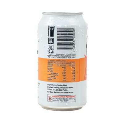 Travla Full Strength Lager Can 375mL Each | Liquorland