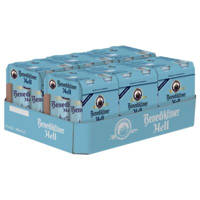 Benediktiner Hell Can 500mL Carton 24 | undefined
