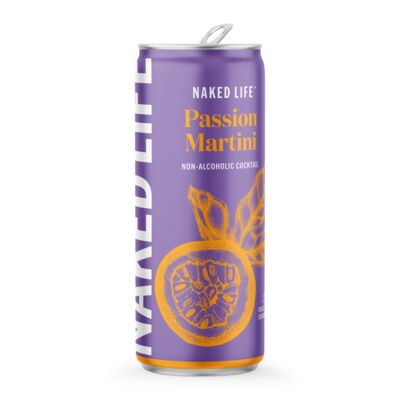 Naked Life Non Alcoholic Passion Martini Can 250mL Each | Liquorland
