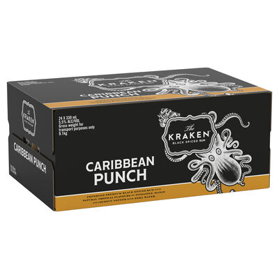 The Kraken Caribbean Punch Can 330mL Carton 24 | Liquorland